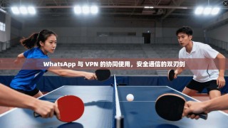 WhatsApp 与 VPN 的协同使用，安全通信的双刃剑
