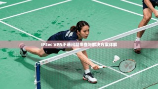 IPSec VPN不通问题排查与解决方案详解