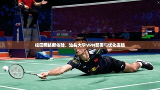 校园网络新体验，汕头大学VPN部署与优化实践