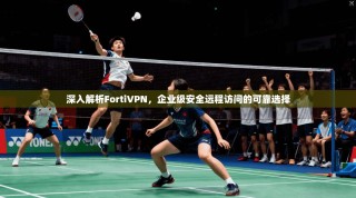 深入解析FortiVPN，企业级安全远程访问的可靠选择