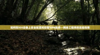 如何在iOS设备上安全配置和获取VPN服务—网络工程师的实操指南