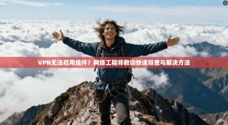 VPN无法启用组件？网络工程师教你快速排查与解决方法