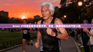 Green VPN会员服务深度评测，安全、速度与隐私的平衡之道