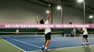 绿豆VPN用户超量引发网络拥堵与安全风险—网络工程师视角下的问题解析