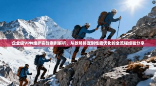 企业级VPN维护实战案例解析，从故障排查到性能优化的全流程经验分享