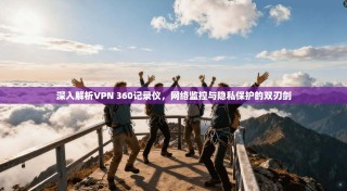 深入解析VPN 360记录仪，网络监控与隐私保护的双刃剑