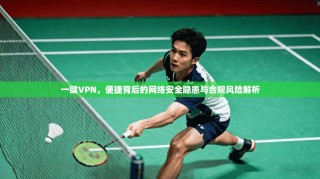 一键VPN，便捷背后的网络安全隐患与合规风险解析