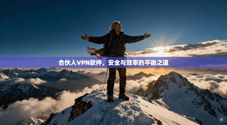 合伙人VPN软件，安全与效率的平衡之道
