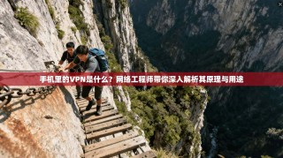 手机里的VPN是什么？网络工程师带你深入解析其原理与用途