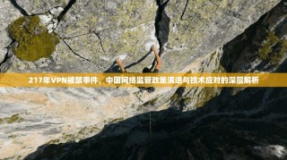 217年VPN被禁事件，中国网络监管政策演进与技术应对的深层解析