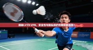揭秘LVYE VPN，安全性与隐私保护的网络新选择？