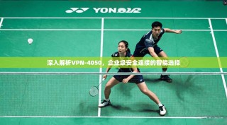 深入解析VPN-4050，企业级安全连接的智能选择