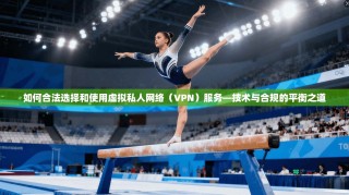 如何合法选择和使用虚拟私人网络（VPN）服务—技术与合规的平衡之道