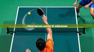client server secret IP addresses