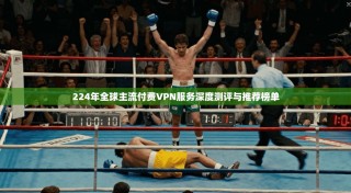 224年全球主流付费VPN服务深度测评与推荐榜单