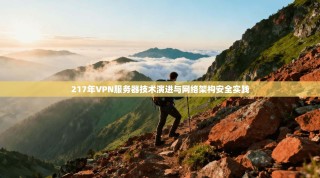 217年VPN服务器技术演进与网络架构安全实践