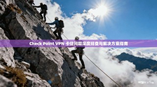Check Point VPN 卡住问题深度排查与解决方案指南