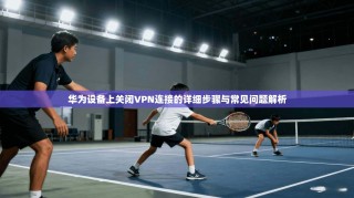 华为设备上关闭VPN连接的详细步骤与常见问题解析