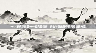 MIUI系统下配置VPN的完整指南，安全与便捷并存的网络连接方案