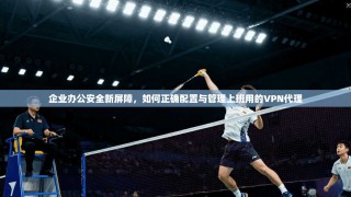 企业办公安全新屏障，如何正确配置与管理上班用的VPN代理