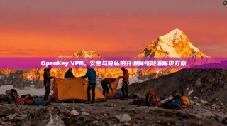 OpenKey VPN，安全与隐私的开源网络隧道解决方案
