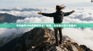 手机断开VPN后网络异常？别急，先排查这五个关键点！