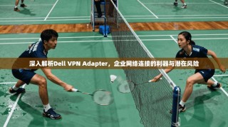 深入解析Dell VPN Adapter，企业网络连接的利器与潜在风险