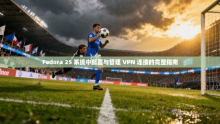 Fedora 25 系统中配置与管理 VPN 连接的完整指南