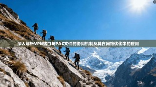 深入解析VPN端口与PAC文件的协同机制及其在网络优化中的应用