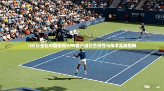 iOS设备在中国使用VPN客户端的合规性与技术实践指南
