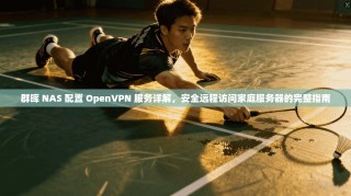 群晖 NAS 配置 OpenVPN 服务详解，安全远程访问家庭服务器的完整指南