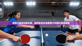 绝地大逃杀玩家必看，如何安全合法使用VPN提升游戏体验