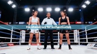 Pre-shared key for authentication