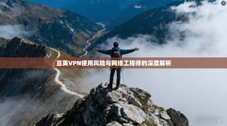 豆荚VPN使用风险与网络工程师的深度解析