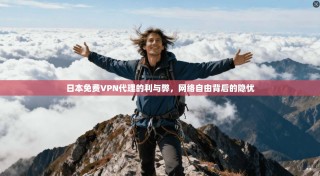 日本免费VPN代理的利与弊，网络自由背后的隐忧