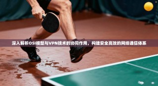 深入解析OSI模型与VPN技术的协同作用，构建安全高效的网络通信体系