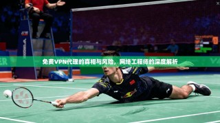 免费VPN代理的真相与风险，网络工程师的深度解析