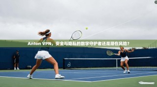 Anton VPN，安全与隐私的数字守护者还是潜在风险？
