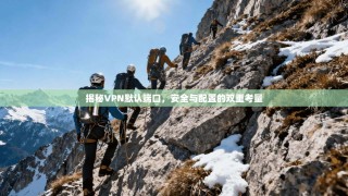 揭秘VPN默认端口，安全与配置的双重考量
