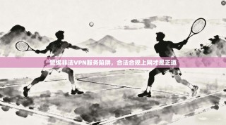 警惕非法VPN服务陷阱，合法合规上网才是正道