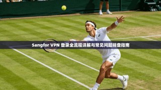 Sangfor VPN 登录全流程详解与常见问题排查指南