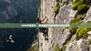VPN不再绕行，网络新时代的透明与安全变革
