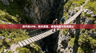 汤不热VPN，技术原理、使用风险与合规建议