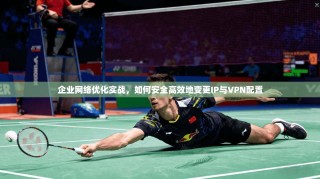 企业网络优化实战，如何安全高效地变更IP与VPN配置