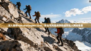 深入解析vpn.maryopen.com，安全与风险并存的虚拟私人网络服务