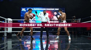 挂VPN没网速？别急，先看这5个关键排查步骤！