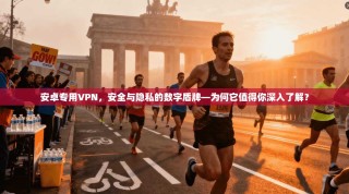 安卓专用VPN，安全与隐私的数字盾牌—为何它值得你深入了解？