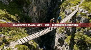 深入解析VPN Master APK，功能、风险与网络工程师的建议