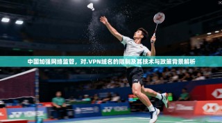 中国加强网络监管，对.VPN域名的限制及其技术与政策背景解析