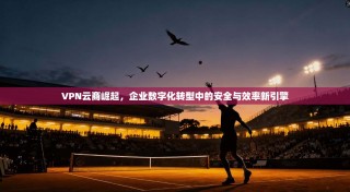 VPN云商崛起，企业数字化转型中的安全与效率新引擎